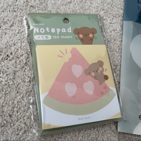 Japanese Stationary Folder and Notepad Set - Picture 3 of 13